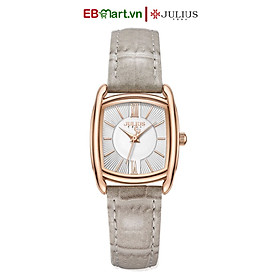 Đồng Hồ Nữ Julius JA-1364 Dây Da Đường Kính 23X27.5mm | EBMart