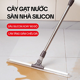 Mua Cây Gạt Nước Sàn Nhà KITIMOP G50  Chổi Gạt Nước Silicon  Cây Quét Đẩy Nước Nhà Tắm  Nhà Vệ Sinh