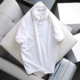 Áo Thun Polo Nữ Trơn Phông Basic Tay Ngắn Cổ Bẻ Cotton Trẻ trung đơn giản 6 Màu Trắng Đen Cam Vàng - Hanlly Fashion A21