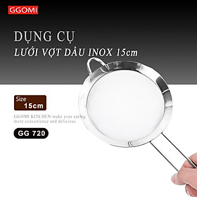 Mua  HÀNG CHÍNH HÃNG  Lưới vớt cặn dầu ăn bằng inox không gỉ  sản phẩm không qua quy trình hàn khí an toàn sức khỏe người tiêu dùng khi sử dụng GGOMi Hàn Quốc