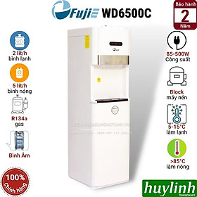 Mua Cây nước nóng lạnh 3 vòi Fujie WD6500C - Làm lạnh bằng block - Hàng chính hãng