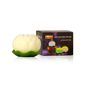 Mua Nến thơm hoa sen lớn đổi màu đèn LED MIC5272