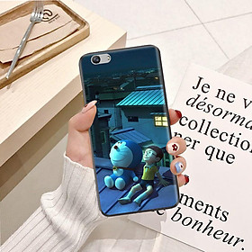 Ốp lưng điện thoại Oppo F1S viền silicon dẻo TPU  hình Doremon Phiêu Lưu - Hàng chính hãng