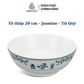 Tô 20cm Jasmine Tứ Quý (072005133) - Gốm sứ cao cấp Minh Long 1