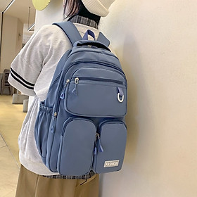 Balo nữ Hàn Quốc đi học đựng laptop thời trang cao cấp nhiều ngăn tiện dụng chống nước