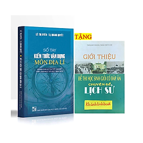 Sách - Sổ tay kiến thức vận dụng môn địa lí