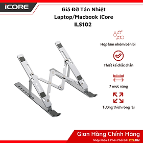 Giá Đỡ Tản Nhiệt Laptop iCore ILS102 - Thiết Kế Công Thái Học, Tản Nhiệt Hiệu Quả - Hàng chính hãng