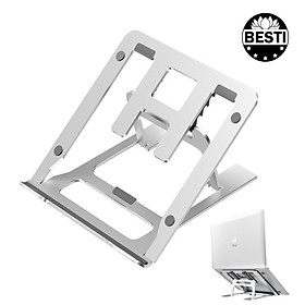 Mua Giá Đỡ Laptop Dành Cho Các Loại Máy Tính  IPad  Macbook Hợp Kim Nhôm Cao Cấp. Hỗ Trợ Tản Nhiệt Chống Mỏi Cổ  Vai  Gáy - Hàng Chính Hãng