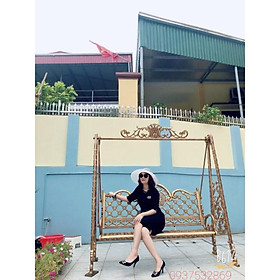 Mua Xích đu sân vườn nhôm đúc cao cấp