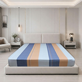 Drap lẻ Hometex cotton in hoa văn - C
