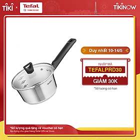 Quánh inox đế từ Tefal Simpleo B9052395 18cm - Hàng chính hãng