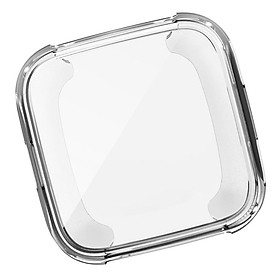 Screen Protector TPU Overall Protection Case Protector Case All-Around Protective Screen Cover for Fitbit Versa
