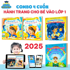 Bộ sách 4 cuốn Tiếng Việt và Chuyện Tranh có Videos bài giảng dành cho 4-6 tuổi