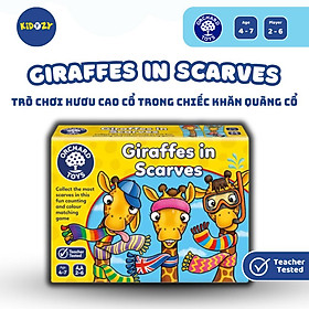 Trò chơi trí tuệ Giraffes in Scarves - Orchard Toys giúp trẻ nhận biết màu sắc và làm quen với toán