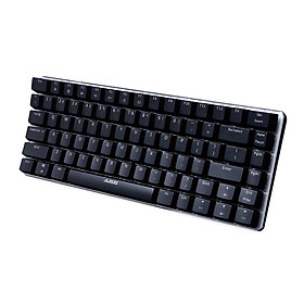 Gaming Keyboard Wired Black-switch Mechanical Keyboard 82-Keys