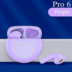 Bản gốc Pro6 TWS Touch Điều khiển không dây Bluetooth 5.0 Tai nghe Thể thao Tai nghe Nhạc tai nghe cho iPhone Xiaomi Điện thoại Tai nghe Tai nghe: 07