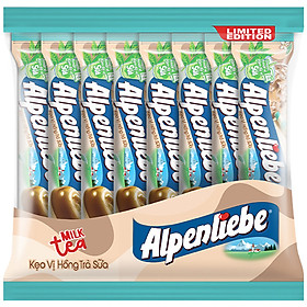 Kẹo Alpenliebe Vị Hồng Trà Sữa (Gói 16 thỏi)