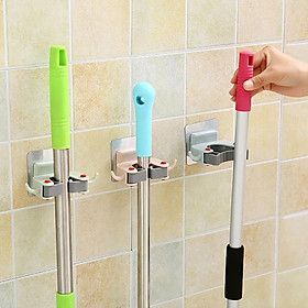 Mua Giá kẹp chổi hoặc cây lau nhà Móc treo cây lau nhà siêu dính Đ