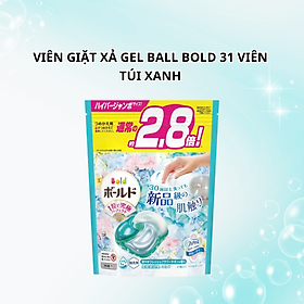 Viên giặt xả Gel Ball Bold Nhật Bản 4 in 1