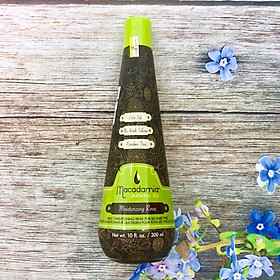 Dầu xả Macadamia Natural Oil Moisturizing Rinse dưỡng ẩm trẻ hóa tóc cao cấp Mỹ 300ml
