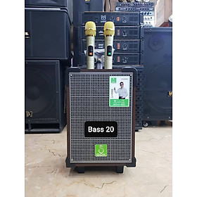 Mua Loa kéo Karaoke Bluetooth SOK NE–328: Phiên bản 2022  Bass 20  Có 2 Micro không dây đi kèm