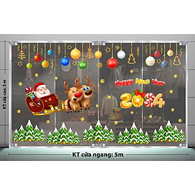 Mua Decal trang trí NOEL 2024 combo số 140
