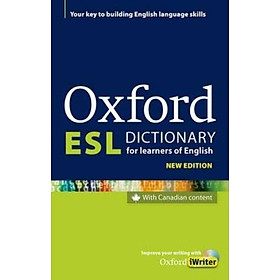 Download sách Oxford ESL Dictionary with CD-ROM, New Edition