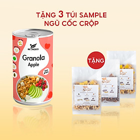 Ngũ Cốc Ăn Kiêng Granola Vị Táo Mix Hạt Macca 300g Befresco