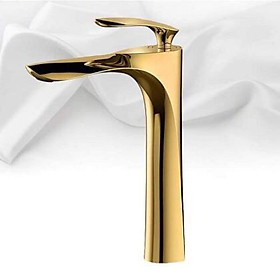 Mua Chậu lavabo Elip viền vàng