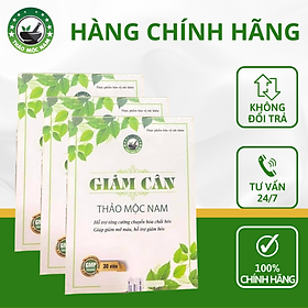 Giảm Cân Thảo Mộc Nam Organic  Combo 3 hộp