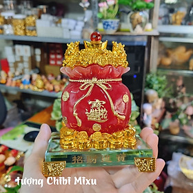 Mua Túi tiền kim bảo phong thủy 14cm Tấn Tài Tấn Lộc