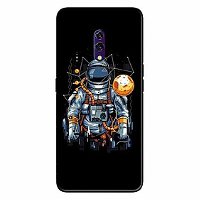 Ốp lưng in cho Oppo K3 Phi Hành Gia Mặt Trăng