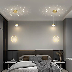 Đèn thả tab đầu giường - đèn thả LED trang trí thông tầng - Đèn thả bàn ăn