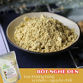 BỘT NGHỆ ĐEN 300g nguyên chất, loại đẹp tự nhiên, cam kết chất lượng