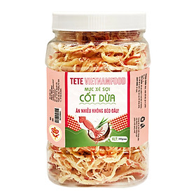 Mực Xé Sợi Nước Cốt Dừa TETE Food 300 gram