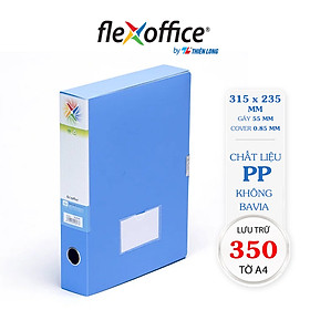 Bìa Hộp Flexoffice PP 50A4 FO-BF01