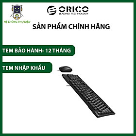 Mua Bộ Bàn Phím & Chuột Quang Có Dây ORICO KM01-BK Hàng Chính Hãng