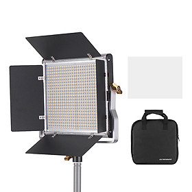 Đèn LED Andoer Gồm 660 LED + Bảng Điều Khiển Sáng 3200-5600K CRI 85 Với Giá Đỡ Chữ U