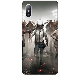 Ốp lưng dành cho điện thoại XIAOMI MI MIX 2S hình PUBG Mẫu 09