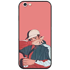 Ốp lưng in cho iphone 6/6s mẫu chàng trai áo khoác