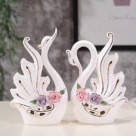 Mua CẶP THIÊN NGA BẰNG GỐM SỨ TRANG TRÍ PHONG THUỶ TÌNH YÊU THUỶ CHUNG