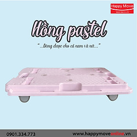 Mua Xe đẩy hàng không tay Dolly Home use 80kg nối được - Màu Pastel - Gia đình/Văn phòng -  Happy Move Thái Lan