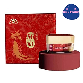 Mua Cao mụn sâm đỏ 36 vị- Bí quyết giảm mụn  dưỡng da từ đông y