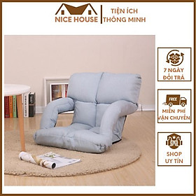 Mua Ghế Sofa lười gấp gọn cao cấp  Ghế bệt có tay vịn điều chỉnh tư thế ngồi theo nhu cầu ASGL03
