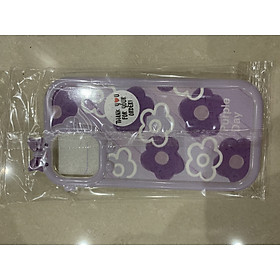Ốp lưng Iphone chống sốc hình tiếu quái họa tiết hoa tím dành cho Iphone 11  Phone 11 Pro  Iphone 11 Pro Max  Iphone 12  Iphone 12 Pro  Iphone 12 Pro Max  Iphone 13  Iphone 1