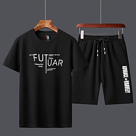 ĐỒ BỘ MẶC NHÀ FUTUAR NAM PHONG CÁCH TRẺ TRUNG, QUẦN ÁO THỂ THAO THUN MÙA HÈ NHẸ MÁT