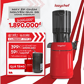 Mua Máy Ép Chậm Nguyên Quả 3S Lazychef 200W Dòng Premium  Máy Ép Trái Cây  Tháo Lắp 3S Công Nghệ Ép Lạnh  hàng chính hãng