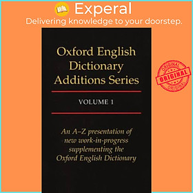 Hình ảnh Sách - Oxford English Dictionary Additions Series: Volume 1 by John Simpson (UK edition, hardcover)