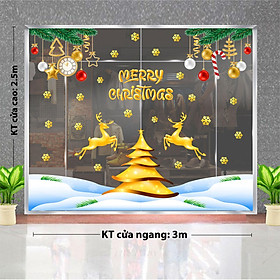 Mua Decal trang trí NOEL 2024 combo số 91
