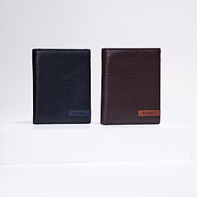 Ví da nam dập nổi logo PABNO VD80 - Ví Đứng